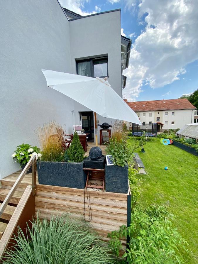Villa Wohli 4 Sterne Ferienwohnung Am Harz Nordhausen Exterior photo